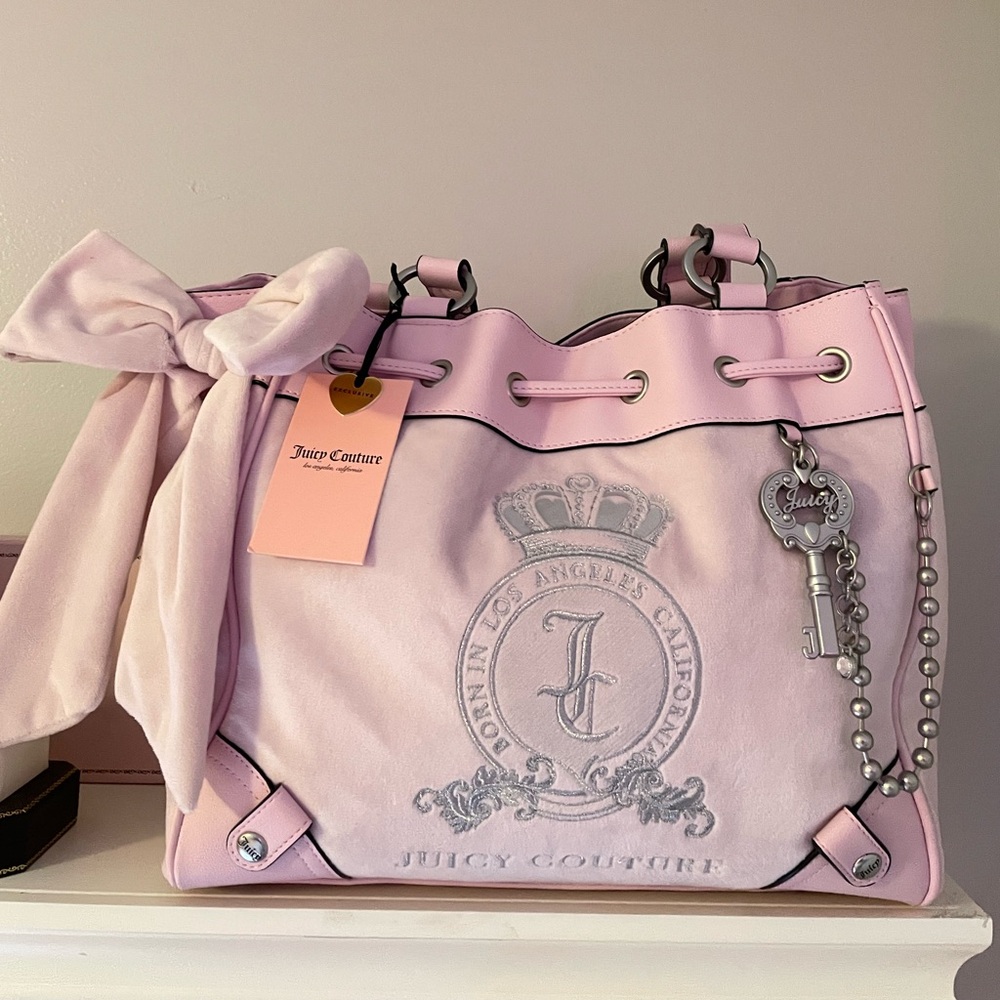 Juicy Couture Classic juicy lover tote daydreamer